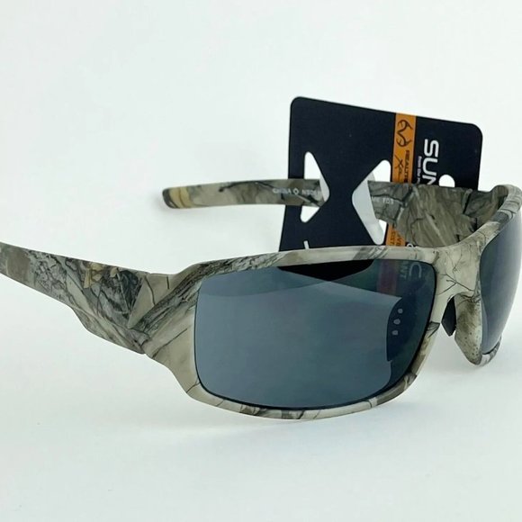 SG00828 Suntastic Sunglasses for Men Rectangle Black Tinted 100% UVA-UVB Protect - Picture 2 of 10